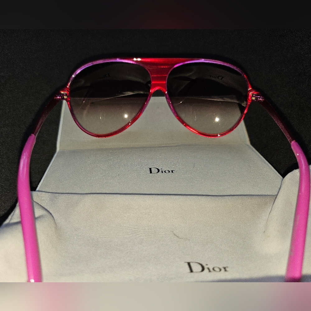 Christian Dior Aviator sunglasses